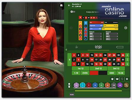Swintt Roulette im besten Live Dealer Casino spielen